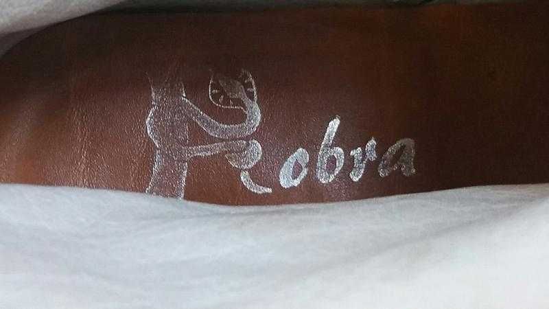 Женские бот в стиле вестерн из змеиной кожи  италии vero cuolo ручн.р