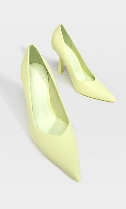 Sapatos verde alface da Stradivarius