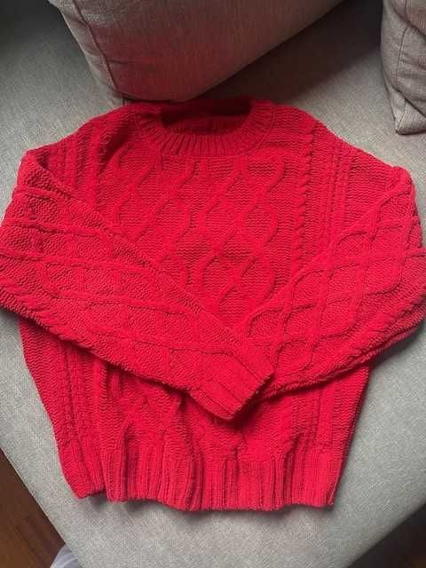 KappAhl - sweter viralowy skandynawski vintage