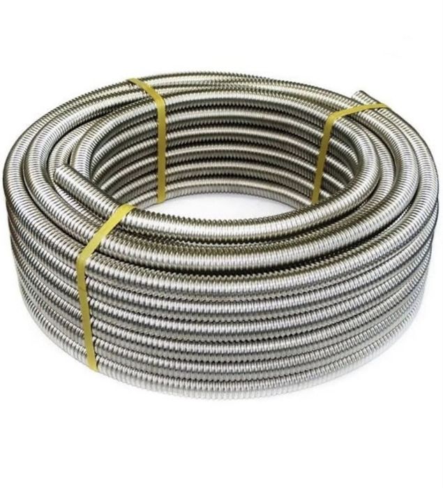 Труба  сталева нержавіюча гофрована FC