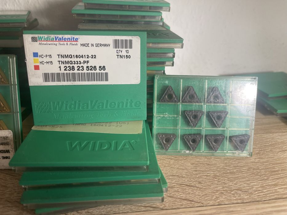 Твердосплавні ріжучі пластини WIDIA Seco Sandvik