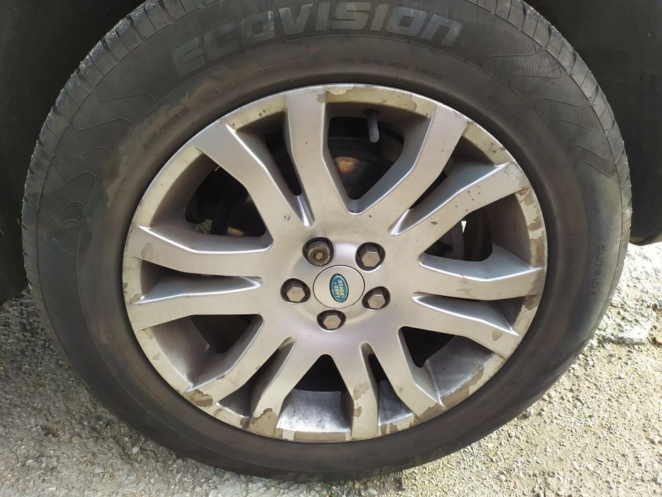 Conjunto 5 jantes 18 polegadas land Rover Freelander ll de 2007