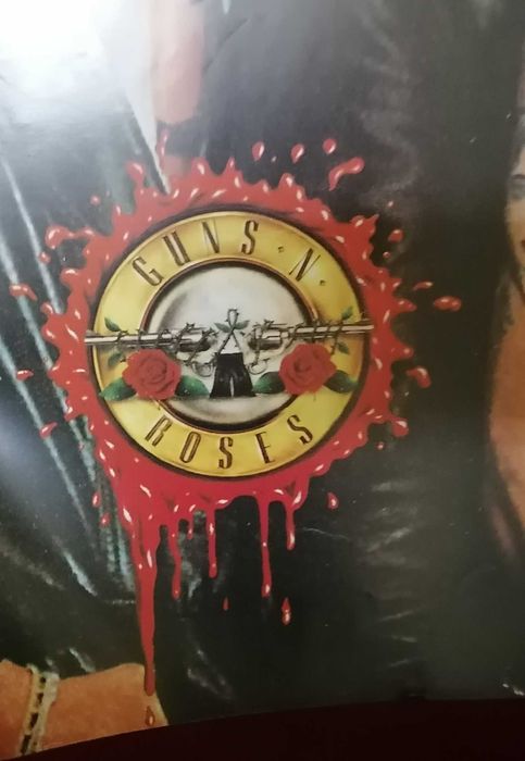 Poster Guns and Roses 94 cm por 70 cm