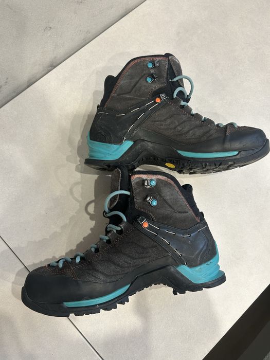 Salewa buty trekingowo podejsciowe gore tex rozm 38 turkus