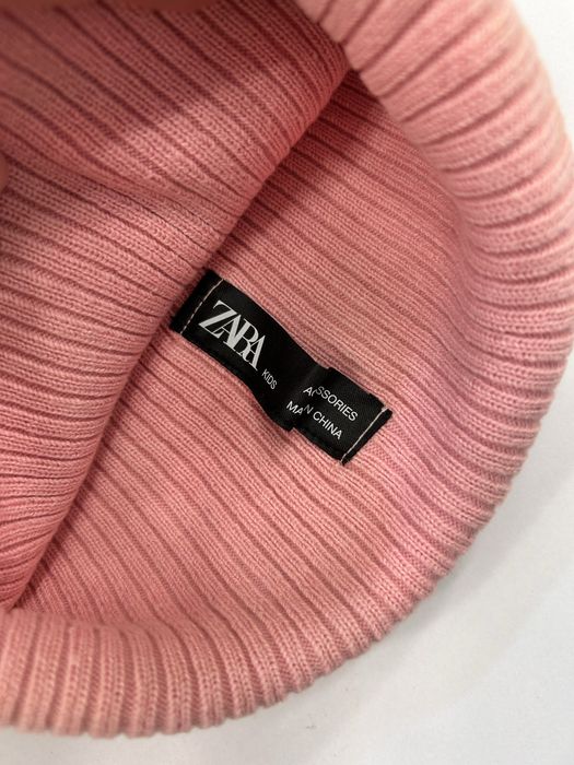 Шапка рожева ZARA