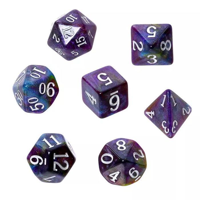 Komplet kości RPG, Droga Mleczna. Nowy Produkt