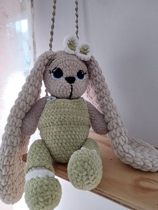 Królik na szydełku