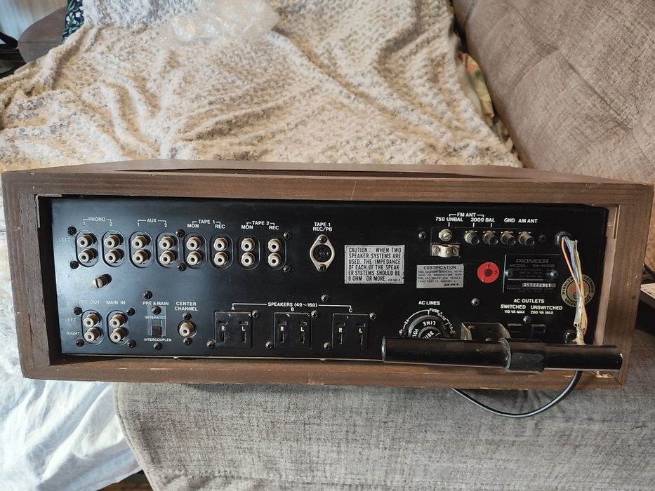 Amplituner Pioneer SX 6000 FM 88-108 MHz