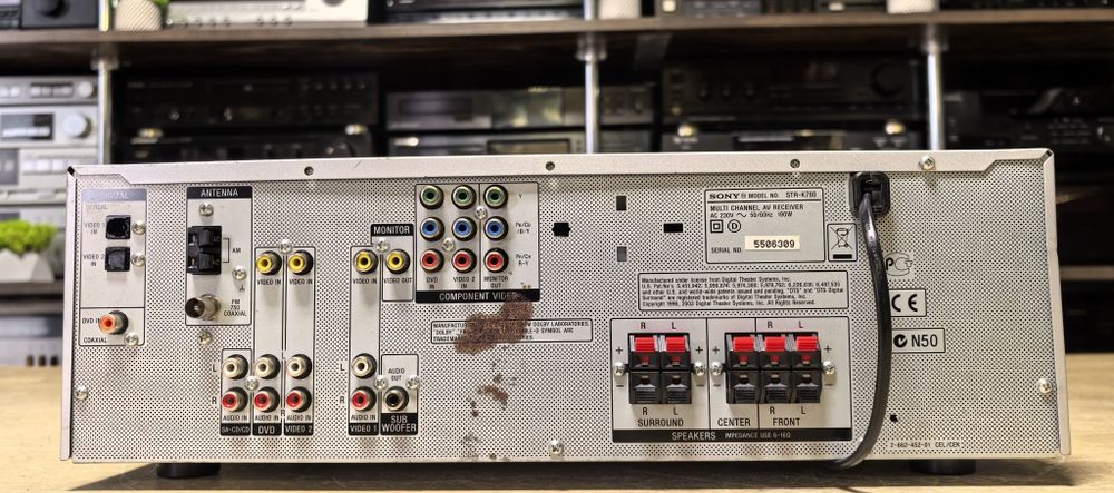 Ресивер Sony STR-K780/6Ω/Optical