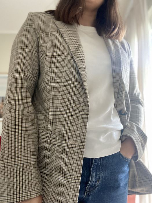 Marynarka w kratę H&M