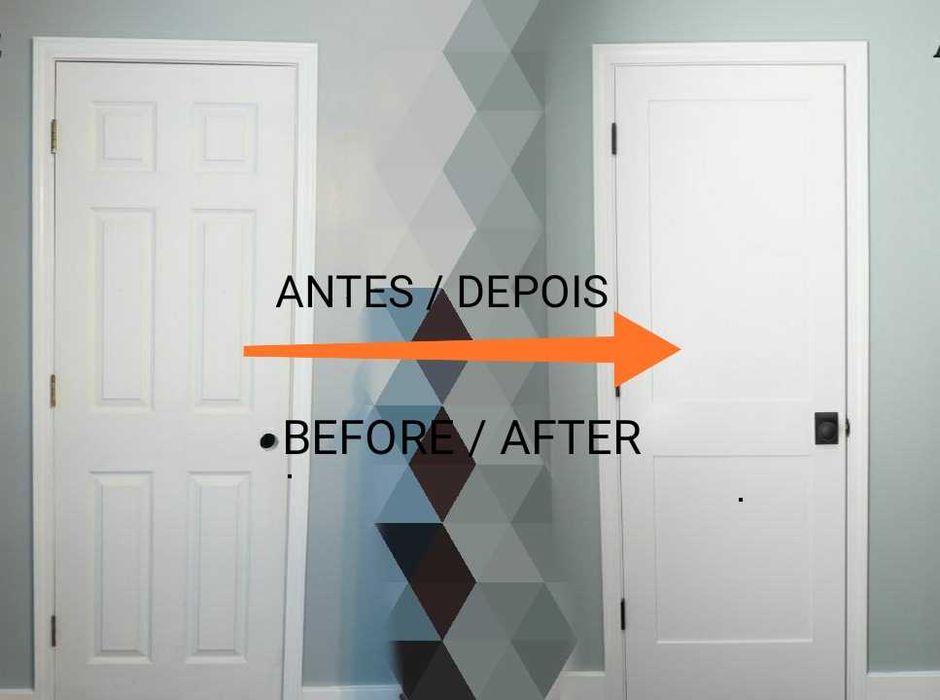 Pintura/Lacagem de Armários de Cozinhas/Portas Interiores