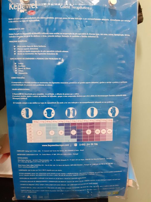 COLETE TERAPEUTICO MASCULINO