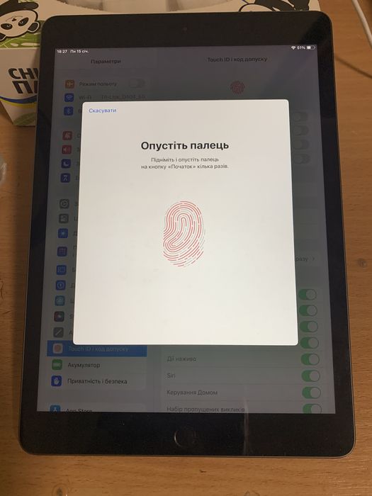 IPad 9 (9-gen) + сим карта 256gb, (2022г)