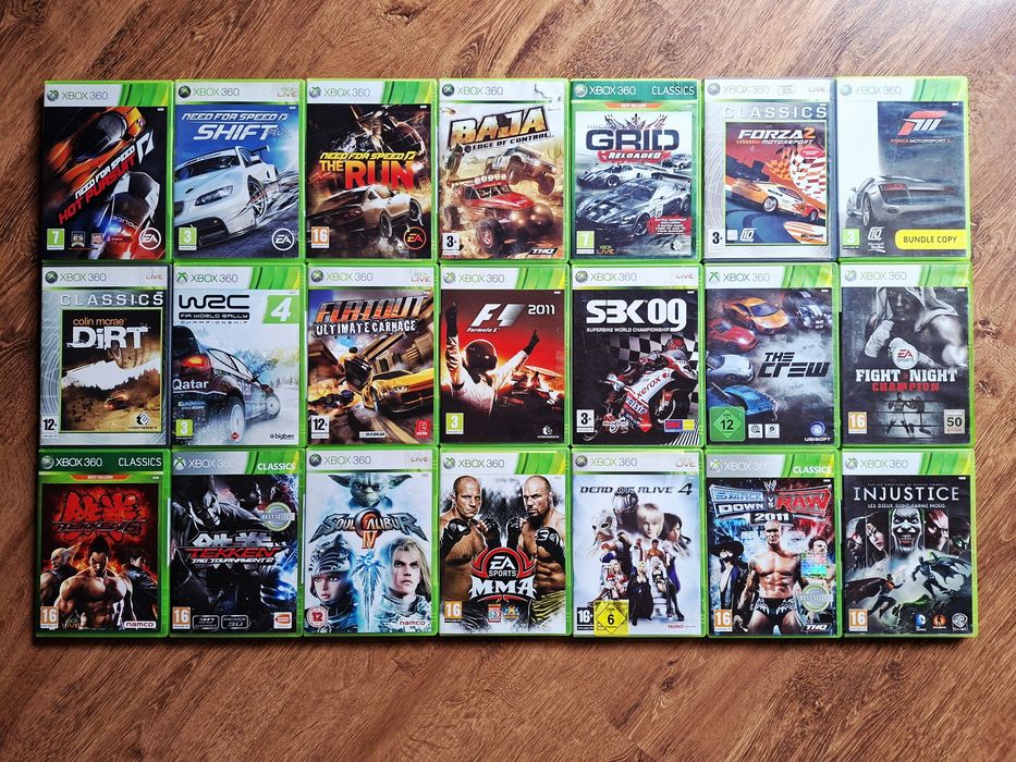 Gry XboX 360 Lego Kinect Dla Dzieci Strzelanki Samochody Fifa Inne