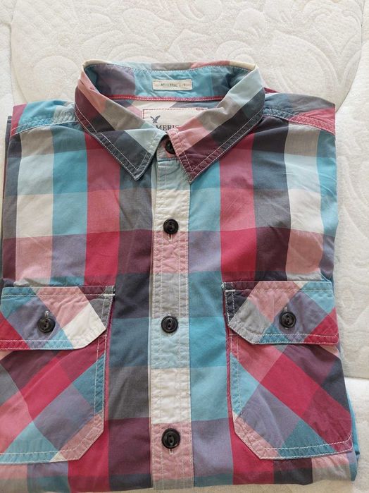 Lote 2 Camisas – pepe jeans, american Egle – tamanho L eu