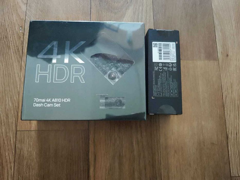Видеорегистратор 70mai А810 4к+задняя камера+кабель парковки НОВЫЕ !!!