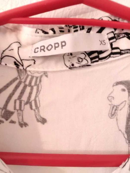 Koszula wiskozowa Cropp XS, wzorzysta, stan nowy