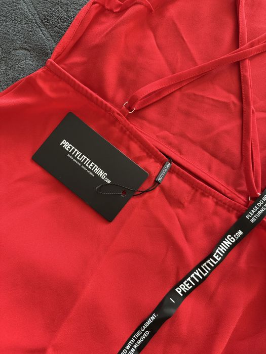 Червона жіноча сукня -сарафан максі