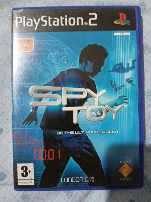 Câmara Eye Toy para Ps2 + 4 jogos Eye Toy