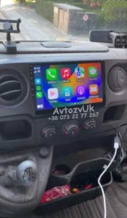 Магнитола Renault MASTER Opel MOVANO Мастер Nissan NV400 2 дин Android 16