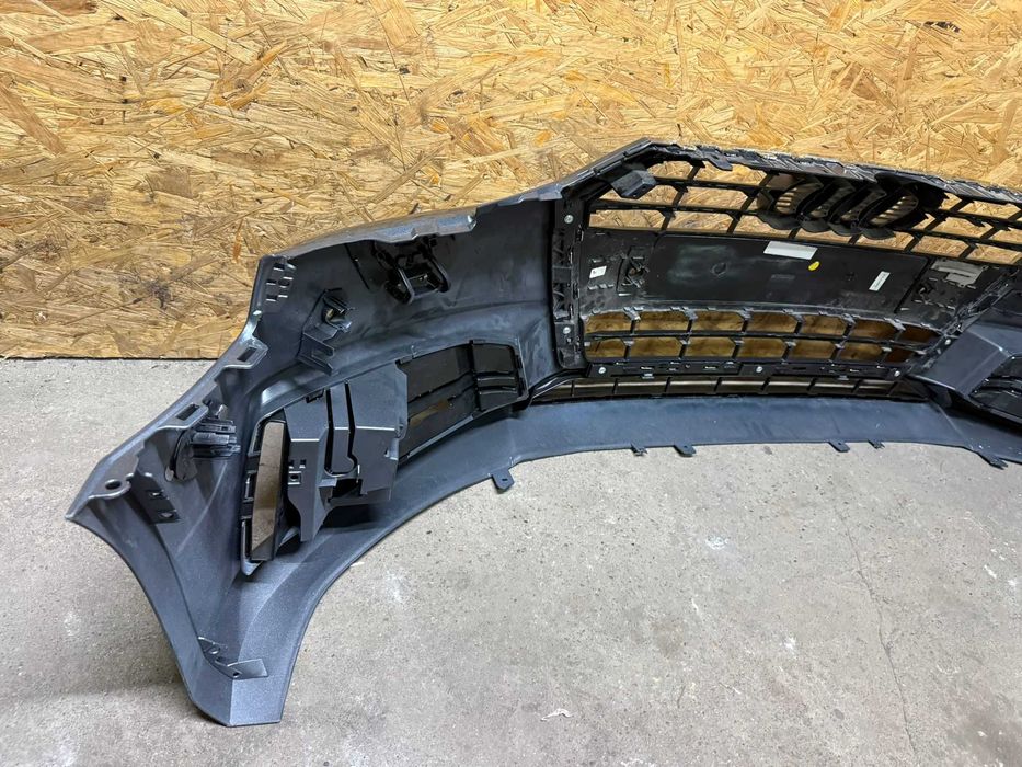 Zderzak przedni kompletny Audi A4 B9 16 - 19 S-line Chrom spryski 6xpdc