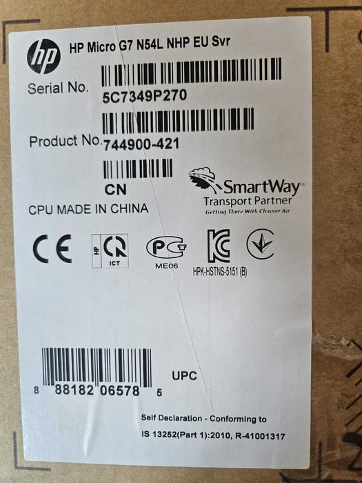 Micro Servidor HP Micro G7 N54L