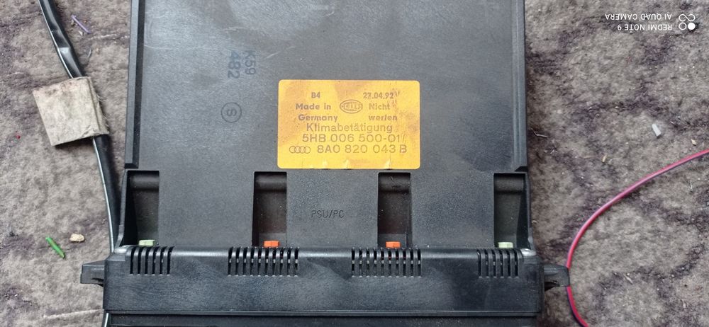 Panel klimatronik Audi 80 8a0 różne numery