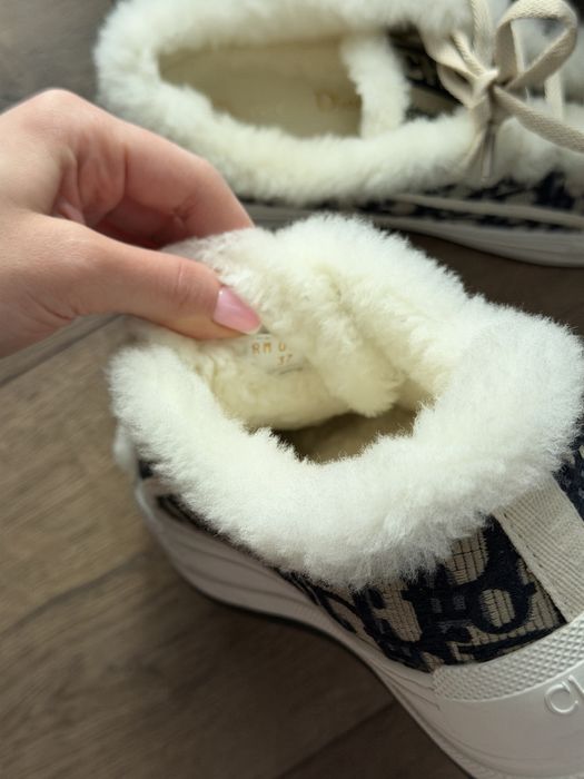 Кеди Dior на хутрі, 37