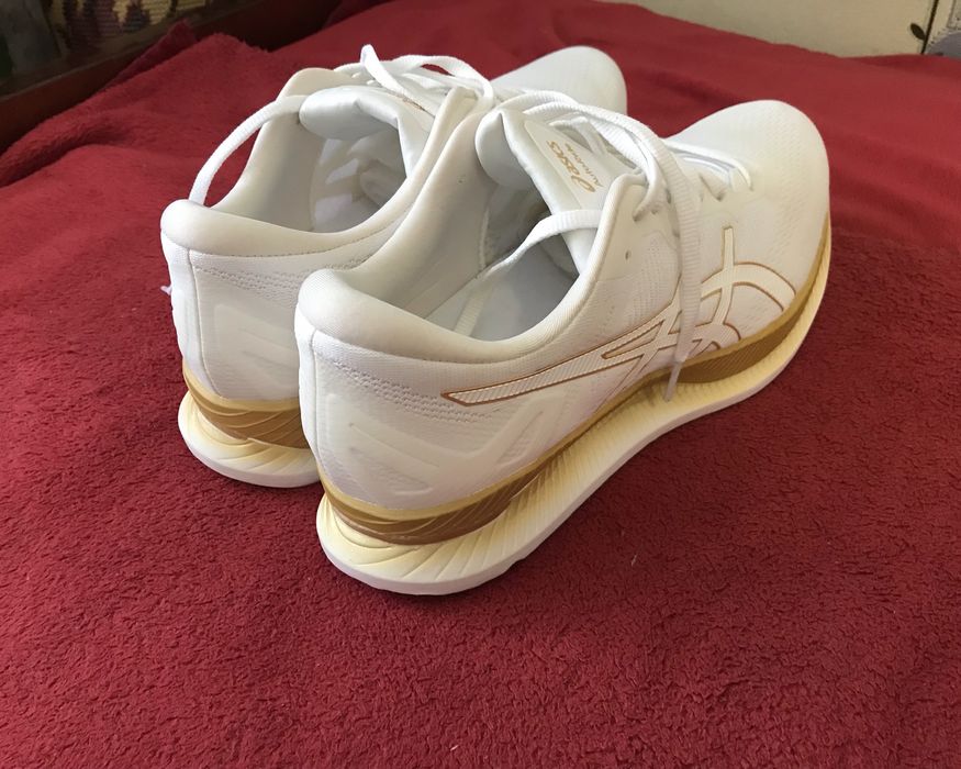 Ексклюзив! ASICS AUTORIDE 9(42) біло-золоті, Унісекс