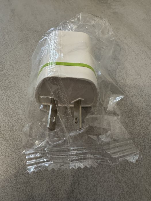 Перехідник-адаптер з китайської вилки CN на міжнародну/європейську EU