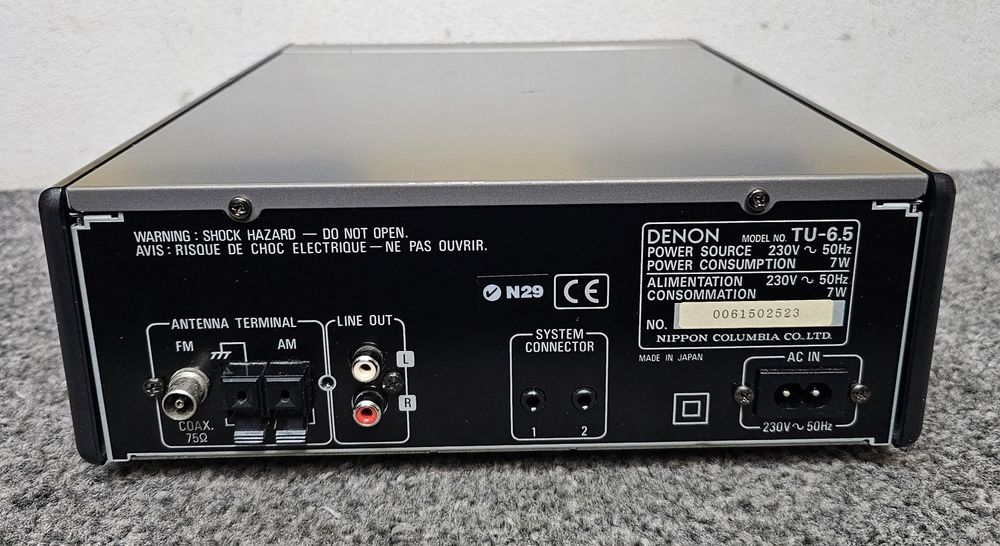 Tuner stereo Denon TU-6.5