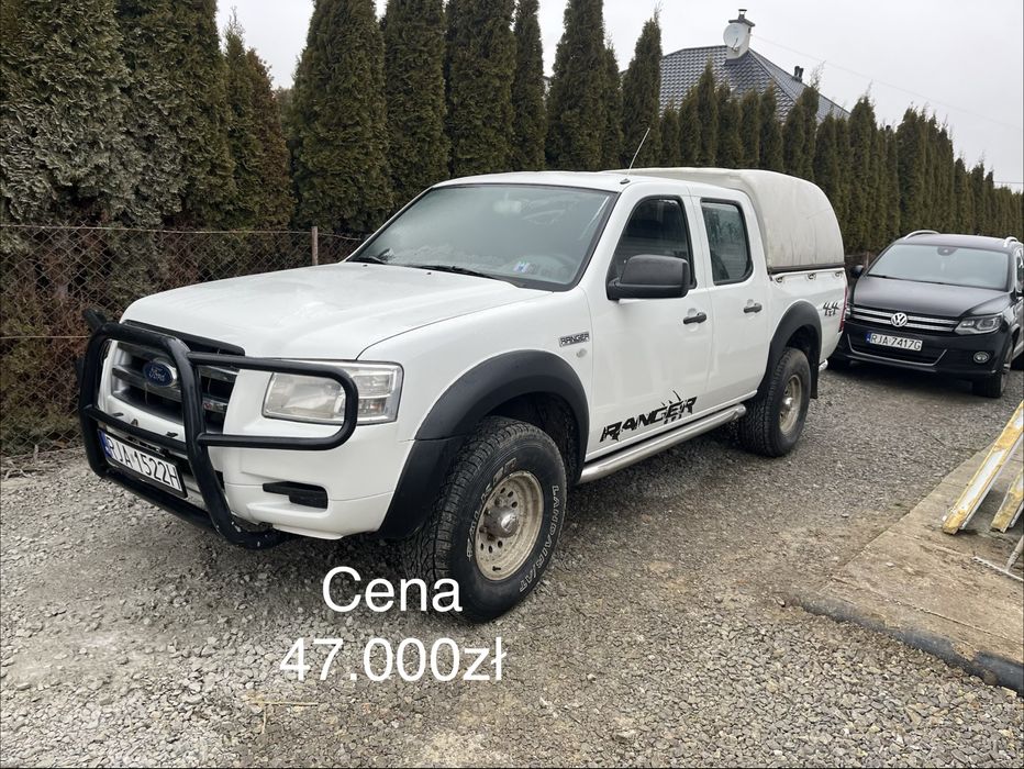 Ford Ranger Mazda B2500 2.5tdi 4x4 2008r rama z dowodem, inne Pickupy