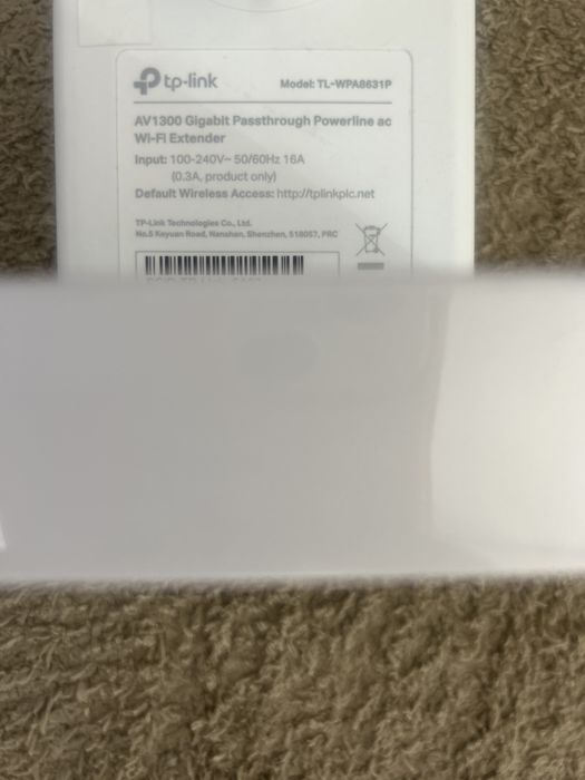 TP-Link Powerline AV1300 Used64284328531074121