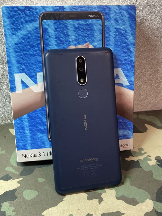 Смартфон Nokia 3.1 Plus, 3/32 GB, повністю робочий!