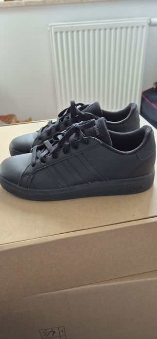 Adidasy sneakersy czarne