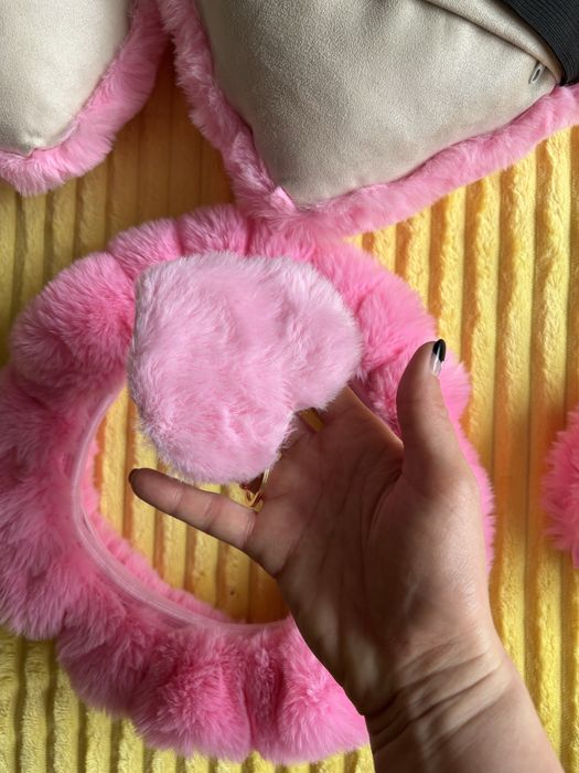 Чохли в автомобіль Сердце Кохання чохли рожеві