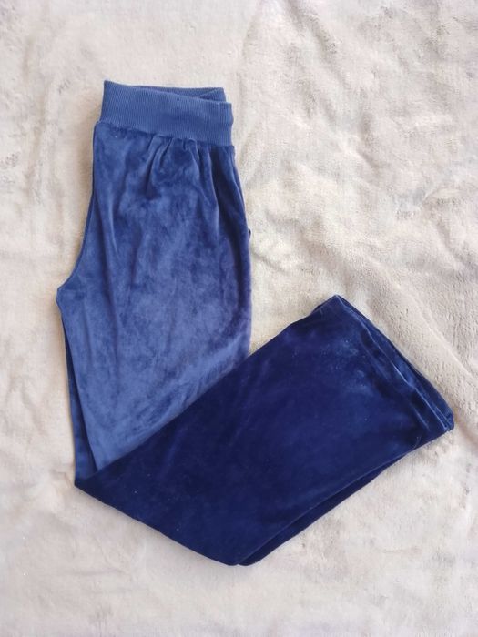 Spodnie dresowe welurowe S/M 158/164