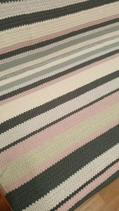 Новый плед ручной работы.