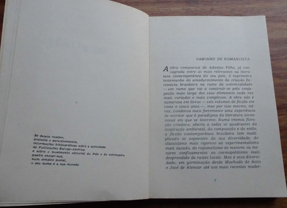 O Forte de Adonias Filho