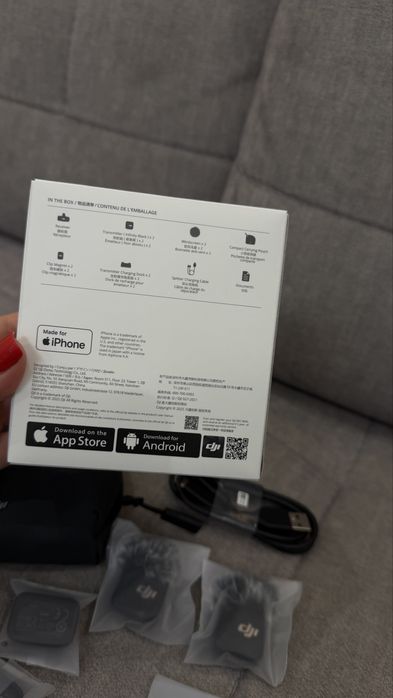 Мікрофонна система DJI Mic Mini Mobile Version (2 TX + 1 Mobile RX)