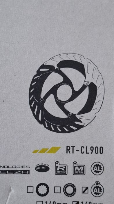 Pierscień blokujący CenterLock EW-SS302 Speed Sensor System z magnesem / Nakrętka Shimano Internal Lockring