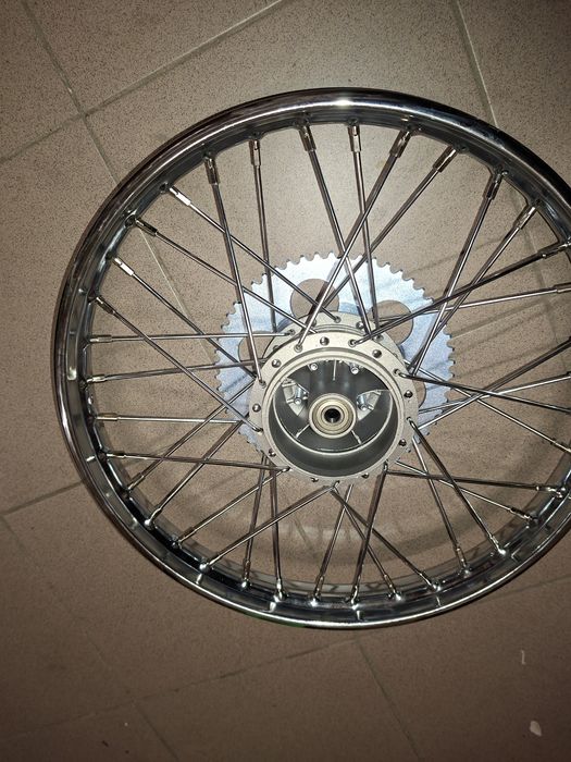 Odnowione wycentrowane kolo tyl r17" romet ogar 200,3 biegowy  pl