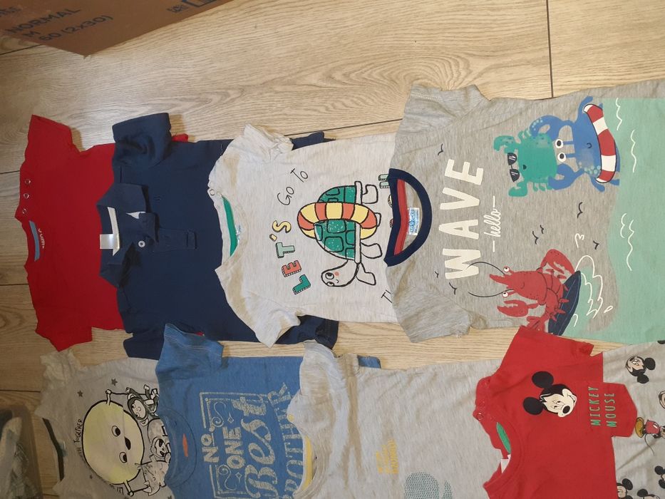 Zestaw koszulek T-shirtów 86