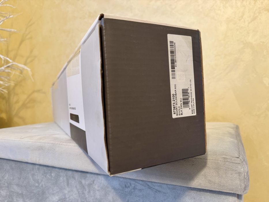 Нова Акустична Колонка Саундбар Bose Smart Soundbar 600 чорна