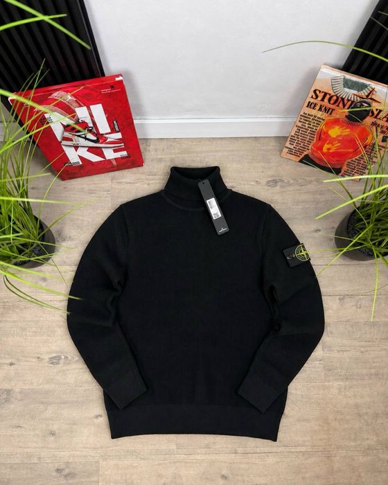Гольф Stone Island / Стильний чоловічий гольф