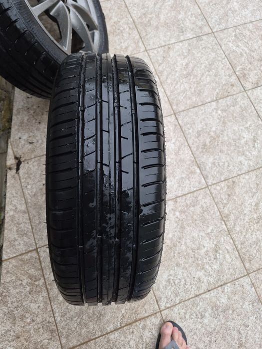 Jantes 15 WTS 4x100 + Pneus 185x55x15 Novos