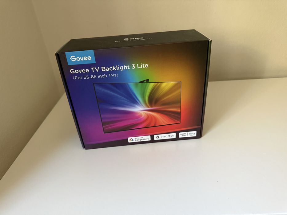 Govee TV Backlight 3 Lite 55-65” H6099 – Nova/Selada – RGBIC+W