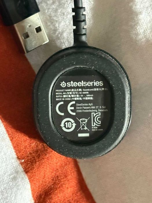 Karta dźwiękowa USB SC-00006 SteelSeries Soundcard