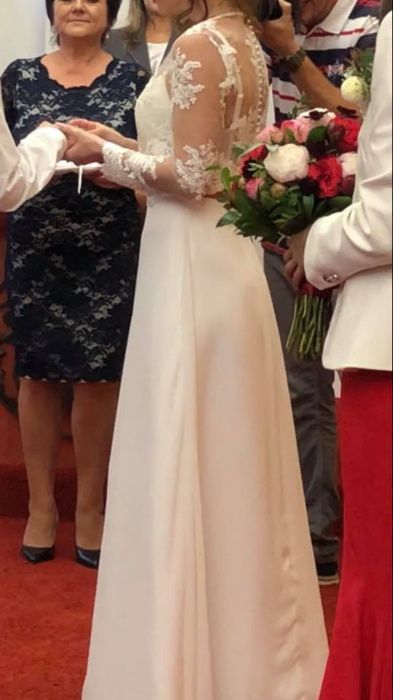 Suknia ślubna bluzka i spódnica, sukieńka ślubna