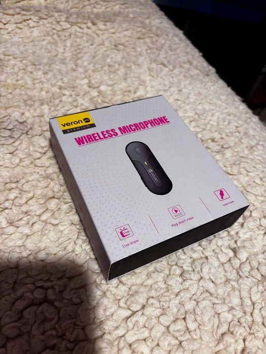wireless microphone veron m8-2l iphone